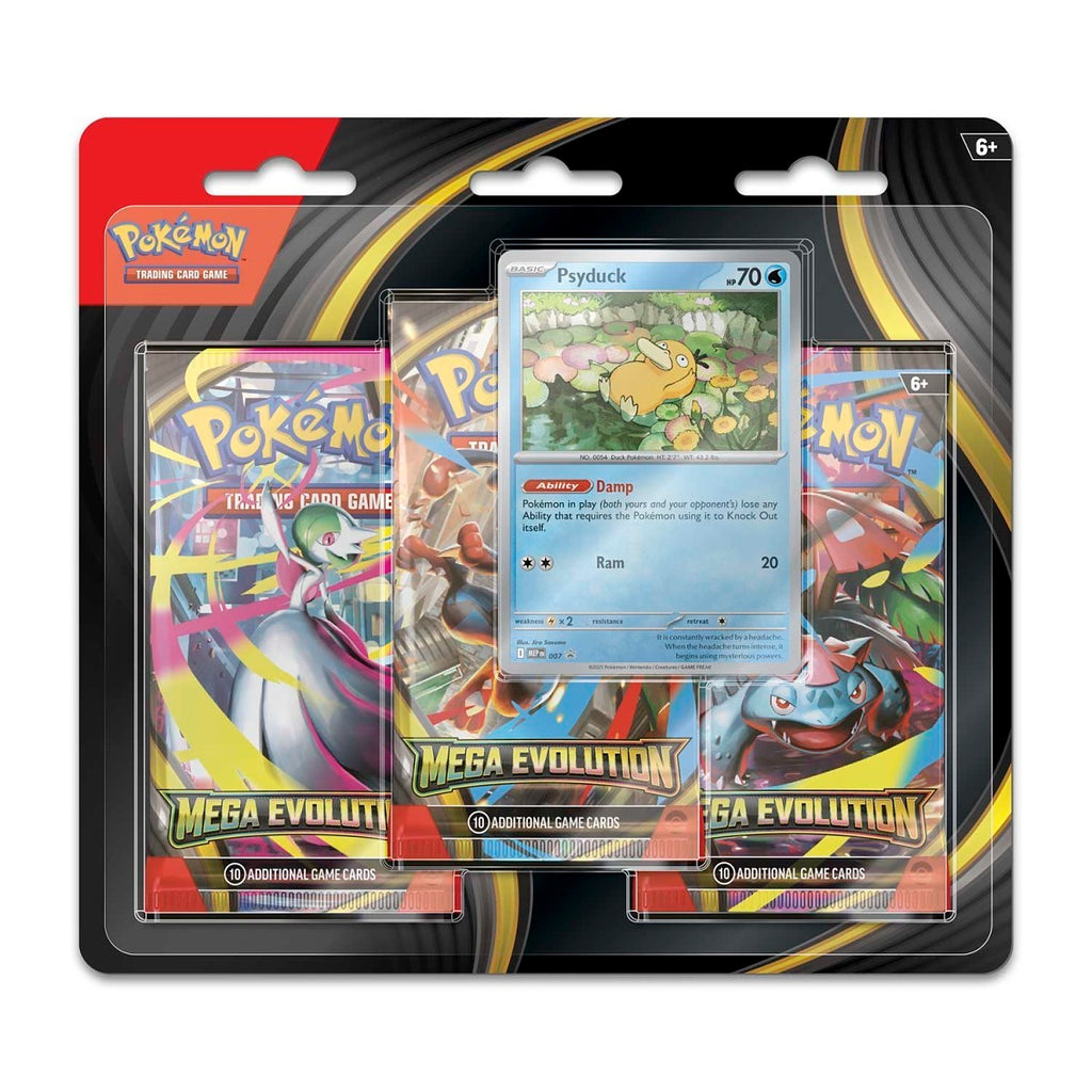 Pokemon Mega Evolution 3 Pack Blister